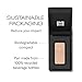 MOB Beauty Cream Clay Eyeshadow M161 – Sandy Taupe Shimmer | Skincare-Infused, Vegan, Blendable Cream-to-Velvet Finish, Buildable Pigment, Clean Eyeshadow in Sustainable, Biodegradable Compact