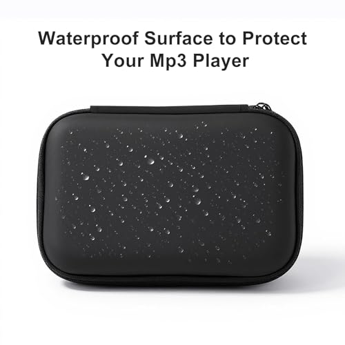MP3 MP4 Player Case for SWOFY 4 inch Full Screen Touch M503Pro D08 Music Player, Hard Shell Travel and Storage Carrying Bag Fits Earbuds, USB Cable, Memory Card - Thumbnail 5