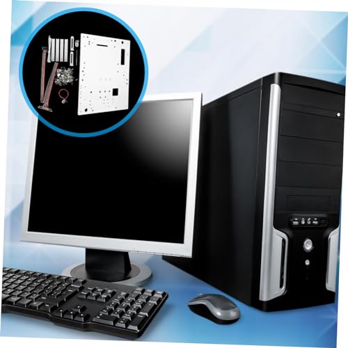 Boîtier PC ouvert VILLCASE avec support carte graphique et rangement