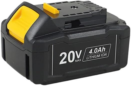 4.0Ah Capacity Lithium Ion Replacement Battery for De-walt 20V Max Battery,Cell for DCB200 DCB201 DCB203 DCB204 DCB207 DCB181 DCB180 DCD/DCF/DCG