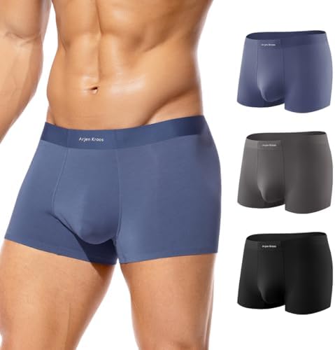 Arjen Kroos Calzoncillos Hombre Boxer Modal Pack de 3, Ropa Inter...