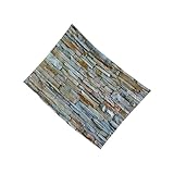 WNDUOKXH Anti Schimmel Wandbehang, Wandteppiche, 180 x 180 cm, Heimdekoration für TV Hintergr&, Wandbehang, Wandteppich, Ziegelstein Hintergr&