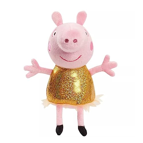 Just Play Peppa Pig 6 Inch Bean Plush Hollywood Dress