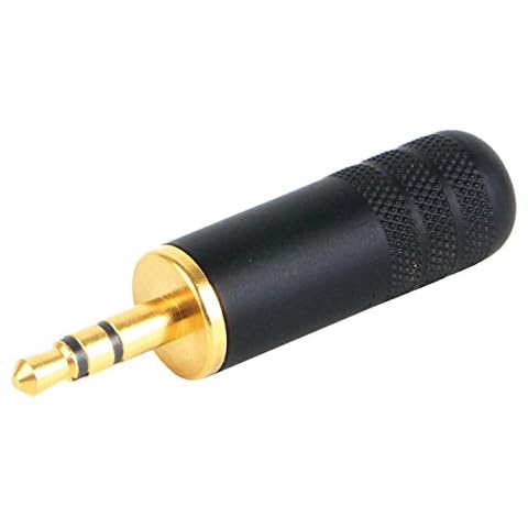 3.5mm Switchcraft Gold 35HDBAU Mini Jack Connector Cover