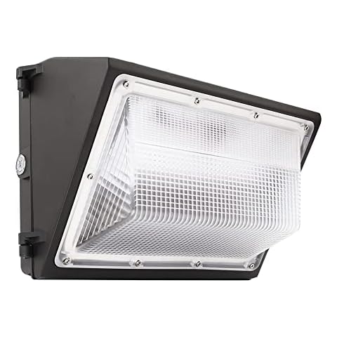 LED Wall Pack Light with Photocell Dusk to Dawn, 50W 6500lm Wall Pack LED Light 250W MH Eqv. , 5000K Daylight Outdoor LED Wall Lights, ETL Outdoor Security Light for Buildings Warehouses Walkways Cover