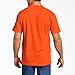 Dickies Men's Big & Tall Heavyweight Crew Neck Short Sleeve Tee Big, Bright Orange, X-Large Tall