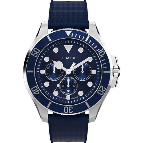 Montre multifonction Timex Harborside Coast élégance homme argenté
