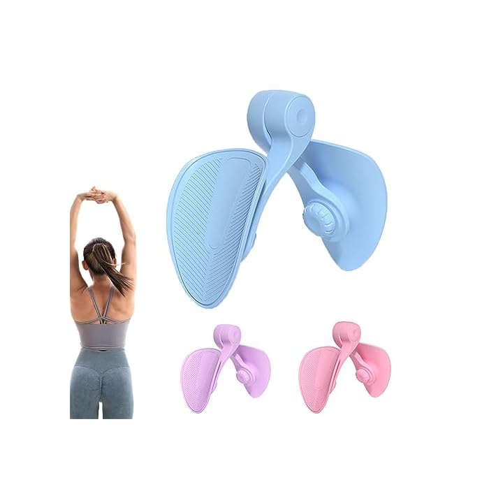 Pelvic Repair Leg Clip, Pelvic Repair Multifunctional Leg Clip,360° Rotating Pelvic & Leg Exerciser,Pelvic Floor Trainer for Leg Muscle (Pink)