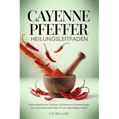 CAYENNE PFEFFER HEILUNGSLEITFADEN: Gesundheitliche Vorteile, kulinarische Anwendungen und nat&uuml;rliche Heilmittel f&uuml;r ein lebendiges Leben