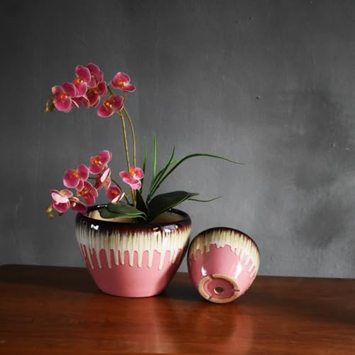 Pots de fleurs à drainage optimal et soucoupe de protection intégrée - 6