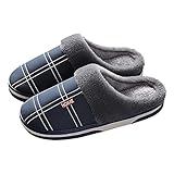 samt slipper herren totenkopf Superweiche Hausschuhe verwenden Ultra-Rebound-Sohlen, damit Sie sich fühlen, als würden Sie auf die Wolke treten, und das leichte Material ist bequemer als Gummischuhe Sandalen.Schnell trocknendes strapazierfähiges Material lässt sich flexibel biegen und sehr leicht zu reinigen.