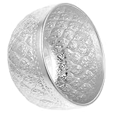 Bol alimentaire délicat – son design aux motifs incurvés et ses bords lisses le rendent sûr et pratique à utiliser. récipient alimentaire en métal