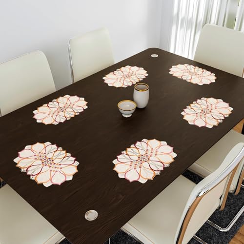 Image of Dakshya Industries PVC Waterproof Heat Rasistant Non Slip Dining Table Placemat