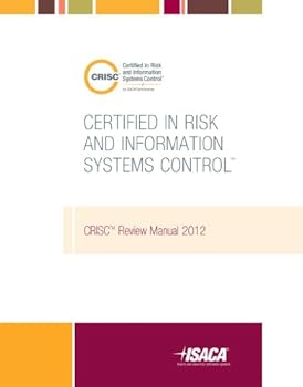 Perfect Paperback CRISC Review Manual 2012 Book