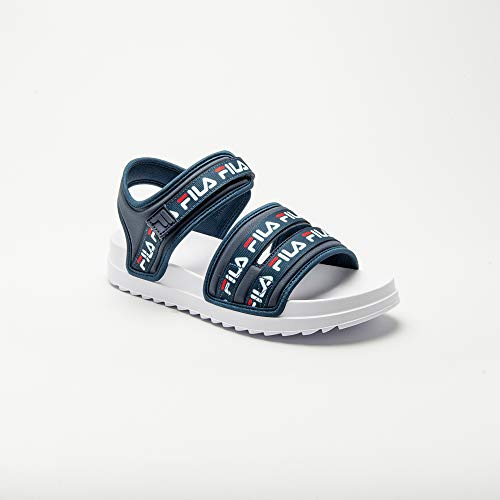 Sandália Fila Drifter Trail, Masculino, Marinho/Branco/Vermelho, 38