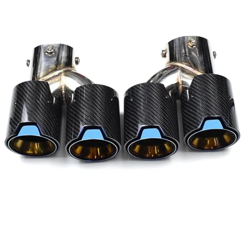 Embout d'échappement en carbone M Dual Out pour remplacer les sorties BMW