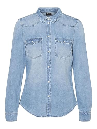 VMMARIA LS Denim Slim Shirt Mix New NOOS