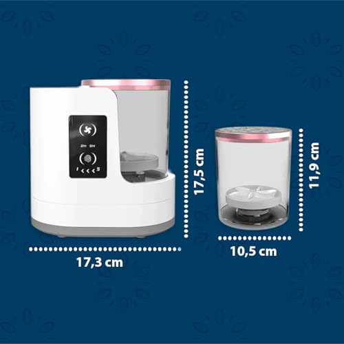 Pulitore Pennelli 3 In 1 Elettrica Automatica Con Lavaggio E Asciugatura - 7