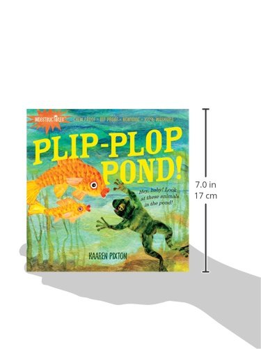 Indestructibles: Plip-Plop Pond!: Chew Proof · Rip Proof · Nontoxic · 100% Washable (Book For Babies, Newborn Books, Safe To Chew) #TOP4