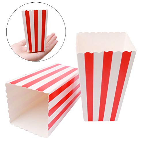 Kuou 15 Pcs Popcorn Boxes, 4.5" Tall x 2.7" Square - Image 2