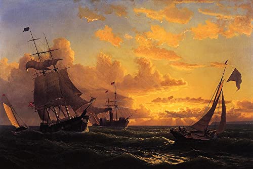 Tableaux Graffiti Art Mural Brise fraîche de Sandy Hook SERENDIPITP 60x90cm