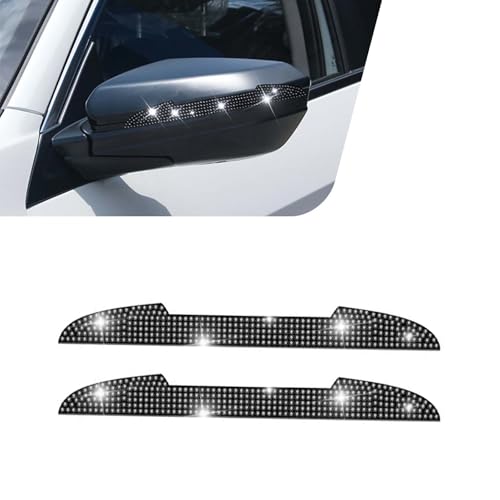 Ferianl 2PCS Bling Car Door Handle Scratch Protector, Car Rear