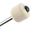 POFET 2pcs Bass Drum Mallet Drum Stick with Wool Felt Head Percussion Accessory #1