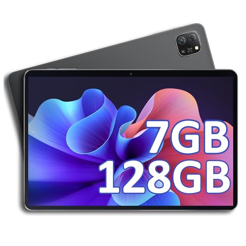OSCAL PAD70 Tablet Offerta 7GB+128GB ROM(TF 1TB), WIFI 6 Tablet 10,1 Pollici, 6580mAh,13MP, Bluetooth 5.0/OTG/Type-C/2 Anni di Garanzia/Tablet PC (7+128GB, Nero)