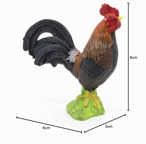 Papo - 51046 - Figurine - Animaux - Coq Gaulois Multicolore – vue 6