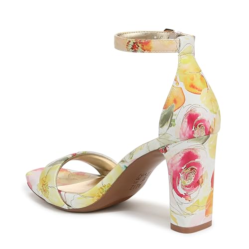 Naturalizer Womens Joy Heeled Sandal Sunlight Floral Multi 7 W by Naturalizer - Used condition - Image 8