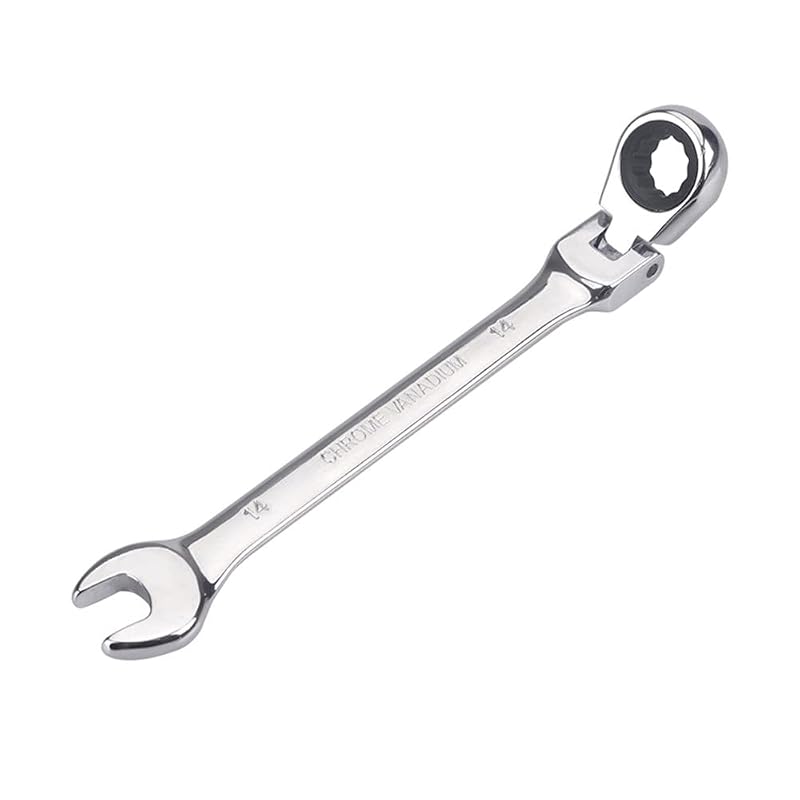 Chave Combinada 20 mm com Cabeça Flexível, Catraca de 72 Dentes e Encaixe Estriado FLZOSPER