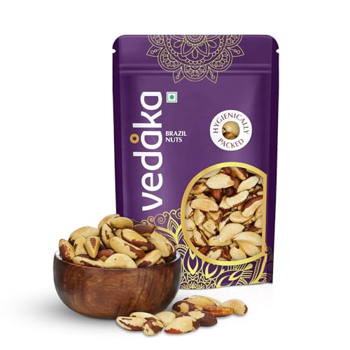 Amazon Brand -Vedaka Brazil Nuts | 100 G | Rich Flavour | Rich in Protein | No Added Preservatives