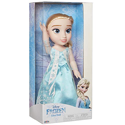 Disney Frozen Elsa Doll with Movie Inspired ICY Blue Outfit, Blue Shoes & Long Braided Hair Style - Approximately 14\" Tall, for Girls Ages 3 Year & Up - Thumbnail 7