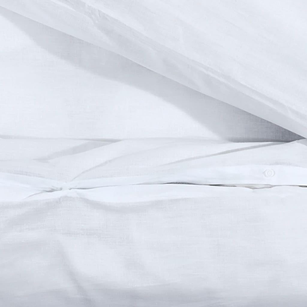 Generico Set Copripiumino Bianco 260x240 cm in Cotone,Casa e Giardino,Biancheria,Lenzuola e Coperte,Copripiumini-136164