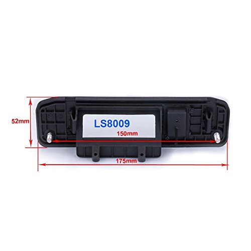 Image of rear view back up parking vehichle car camera trunk handle for Mercedes Benz GLK Class X204 ML Class GLA200 /GLK200 /GLK 260 /GLK300 /ML350 /A180 /A200 /A260 W205 W166 W176 X166(Model A= 175 * 52 mm)