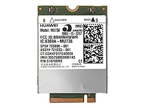 HP hs3110 Wireless Cellular Modem - Pcie Mini Card Components Other E5M76UT