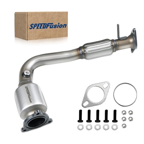 SPEEDFusion Front Catalytic Converter Compatible with 2012 2013 2014 2015 Captiva Sport, 2010-2014 Equinox, 2010-2014 GMC Terrain 2.4L L4 Catalytic Convertor 16796 16581 (EPA Compliant)