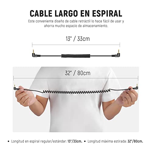 Cable Disparador Remoto 2,5 mm Compatible con Canon - Fernando Cortés Cable Disparador Remoto 2,5 mm Compatible con Canon - Fernando Cortés