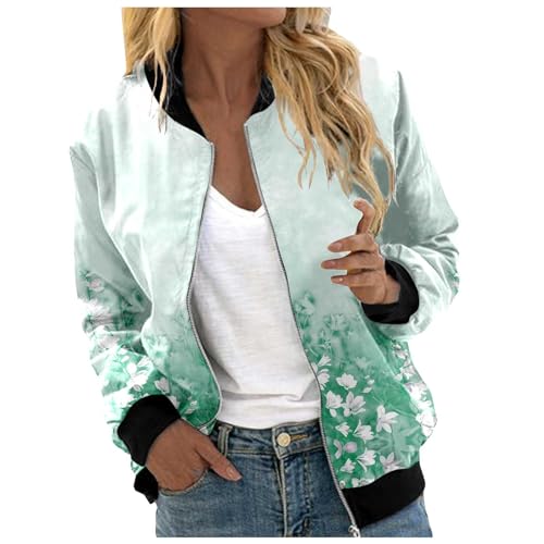 Bomberjacke Damen Damenjacke Blazer sportlich wellensteyn Shirtjacke lang Oversize Strickjacke Jeansjacke mit Kapuze weiß leichte Baumwolljacke