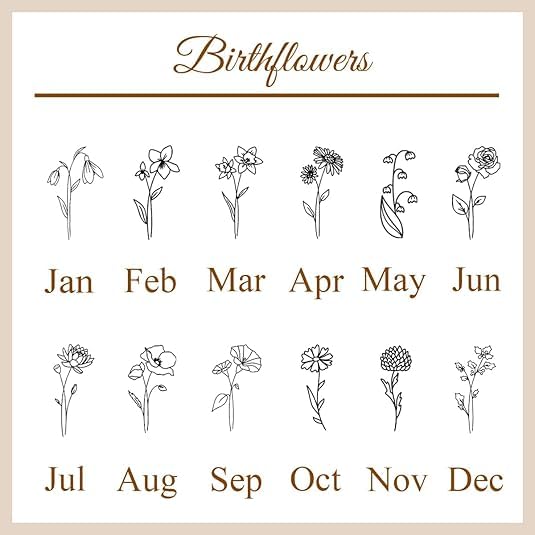 Custom Heart Puzzle Necklace,Jewelry Necklace Set for Couples Family Best Friends,Matching Heart Engraved Name Personalized Birthday Flower Necklaces,Gifts for Birthday Mothers Day Christmas Anniversary4