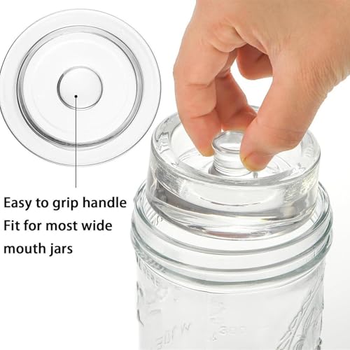 Poids de fermentation en verre avec poignée pour immersion parfaite