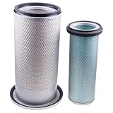 Air Filter Kit Compatible with Komatsu PC100L-6, PC120SC-6, PC128US-1-600-181-6540, 600-181-6560 -