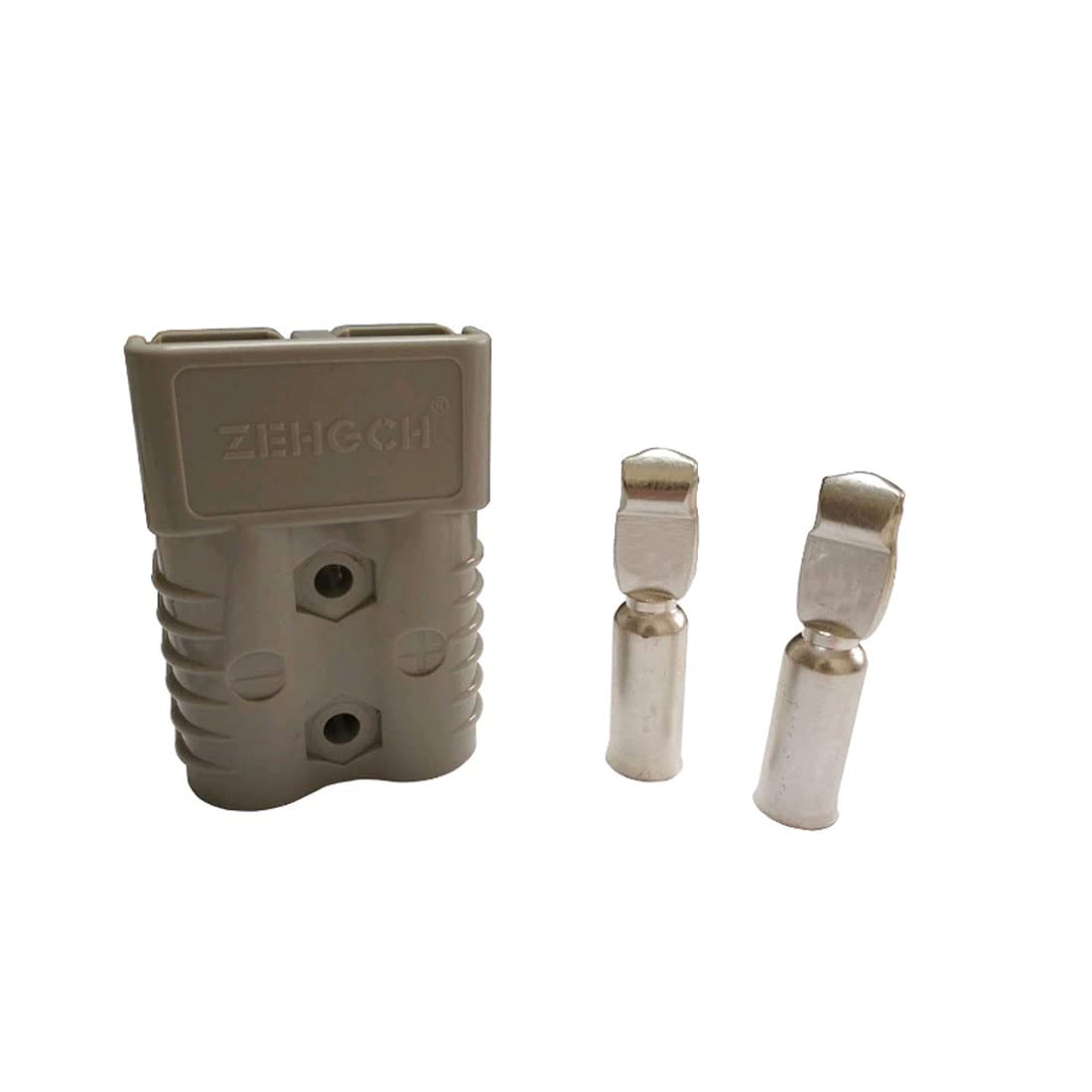 Cheapest 🛒 50 Amp 10Gauge Battery Quick Connector 12-36V Battery Quick Disconnect Wire Harness Plug Kit Battery Quick Connector Disconnect Plug for Motor Winch Trailer (Grey, 10/12AWG)
