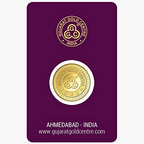 Image of GGC Gujarat Gold Centre 24k (999) Yellow Gold 2.5 Gram Gold Coin