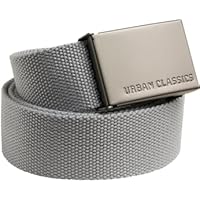 URBAN CLASSICS, Cinturón Canvas Unisex, Cinturón para Hombre y