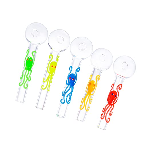 4Pcs 4.7 inches Thick Oil Lamp Burners, Glow in The Dark