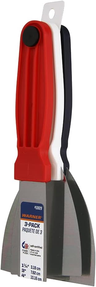 Warner 1-1/4" DIY Stiff Putty Knife, 180 : Everything Else