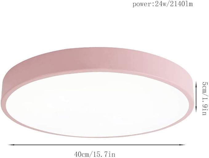 PFRANK PFRANK Moderne LED-plafondlamp 18W 1550LM 11,8 Inch Wit Rond Gevormde Ingebouwde Installatie Besparende Plafondlamparmatuur De Lamp Keuken Slaapkamer Slaapkamer Slaapkamer Slaapkamer In De Gang photo 3