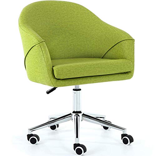 QUSYZD Silla de Oficina Silla de Escritorio Sillas giratorias Sillones de Oficina Silla de salón de Tela Lavable Simple para el hogar Sillas Elevadoras pequeñas,