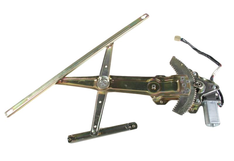Image of TRQ Front Left Power Window Regulator & Motor Assembly Drivers Side Compatible with 1986-1989 Honda Accord
